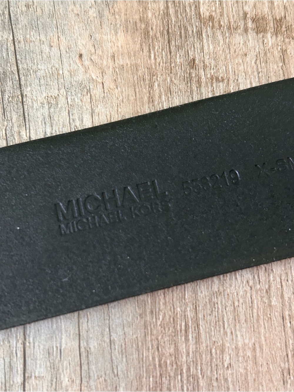 Michael Kors Wide Black Belt Women’s Size XS(30.5”) - Picture 9 of 10